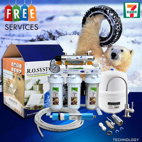 تصفیه آب اداری 7 فیلتر آکوا کلاسیک